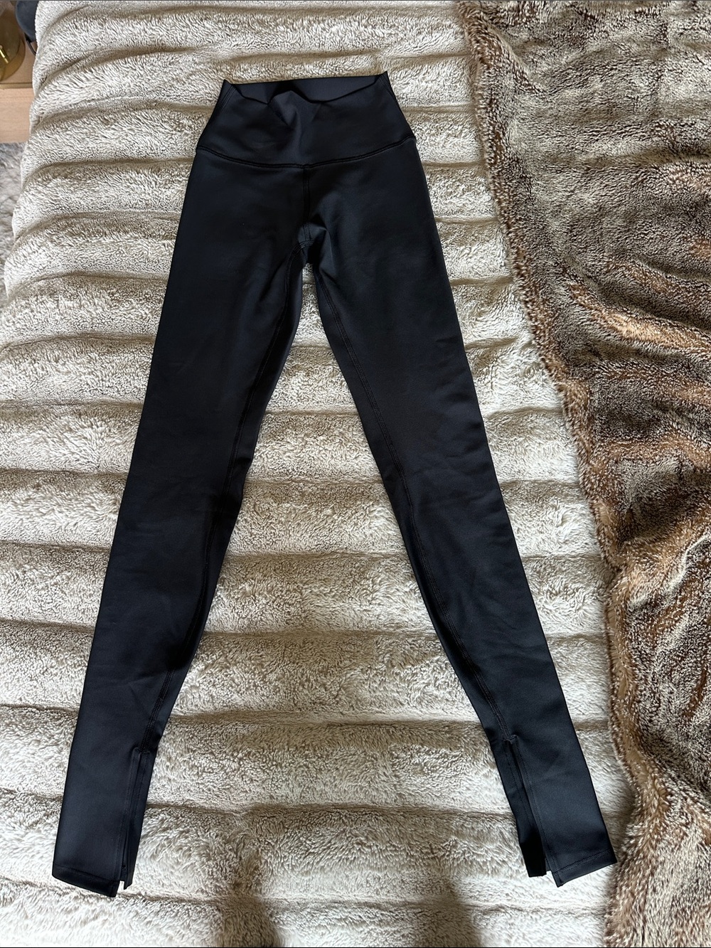 ALO YOGA Black High-Waist Active Leggings
